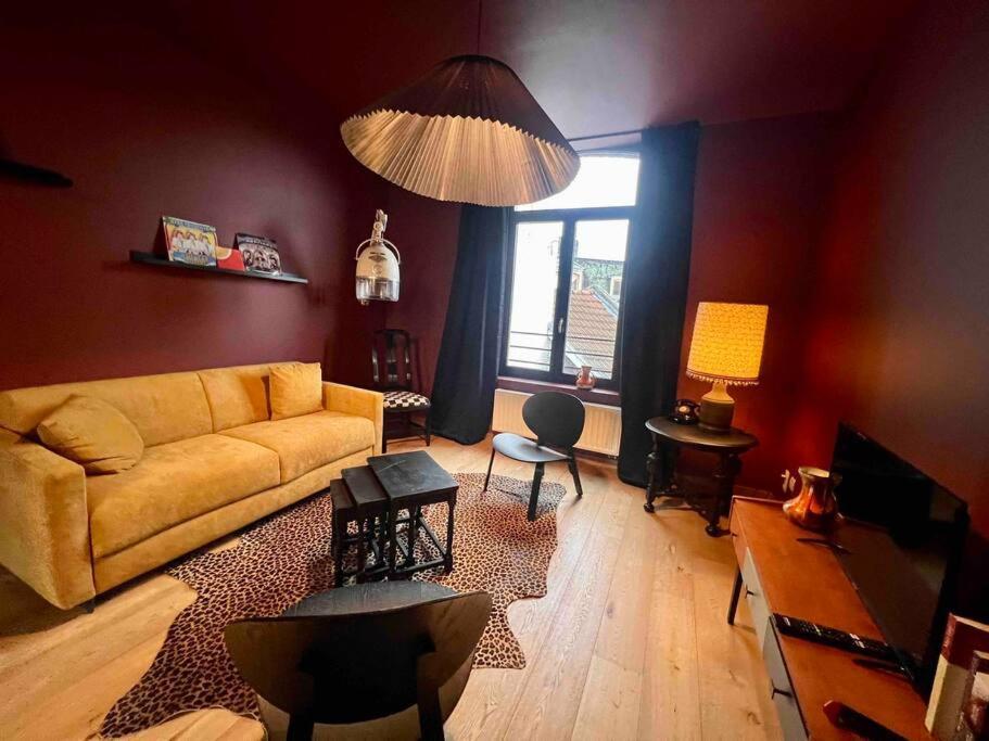 Appartamento Le Retro Chic - Grand Duplex Pour 6 Dans Le Centre Liegi Esterno foto
